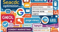 Graphics with search engine icons