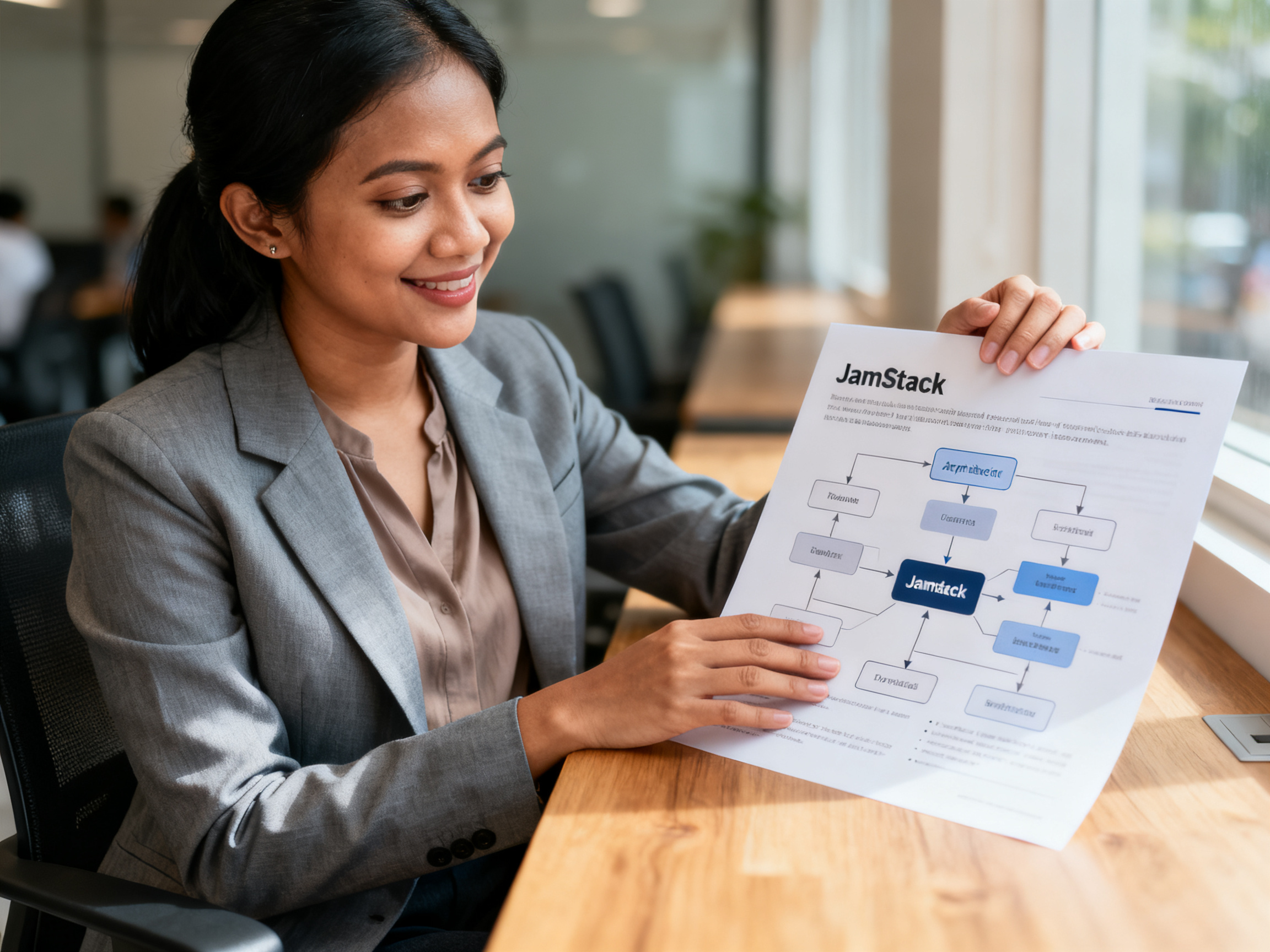 examining jamstack diagram illustrates latest web development features boosting business performance